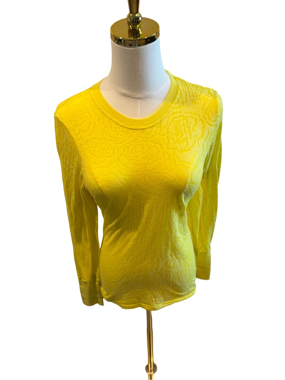 Greys anatomy Yellow Long Sleeve Women's Top